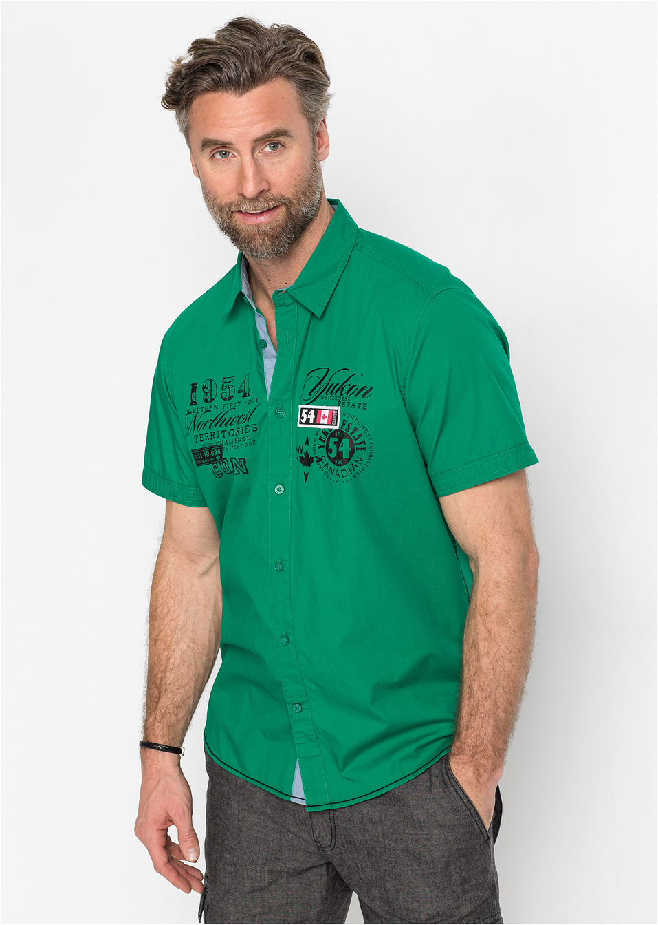 Κοντομάνικο πουκάμισο regular fit-bpc selection bonprix collection