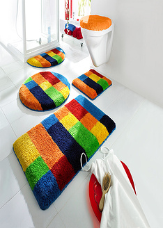 Πατάκια μπάνιου με πολύχρωμο μοτίβο-bpc living bonprix collection
