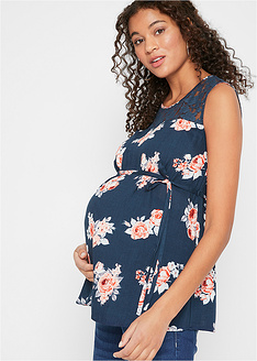 Μπλούζα εγκυμοσύνης με δαντέλα-bpc bonprix collection