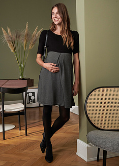 Πλεκτό φόρεμα εγκυμοσύνης-bpc bonprix collection