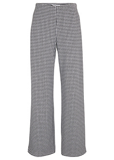 elastichen-pantalon-s-pepiten-motiv-wide-leg-bpc bonprix collection