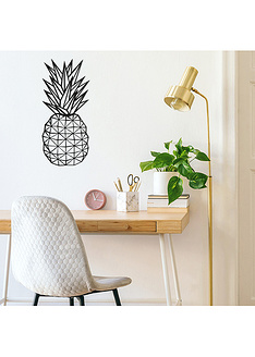 Διακοσμητικό τοίχου μεταλλικό Pineapple 22x55 εκ.-