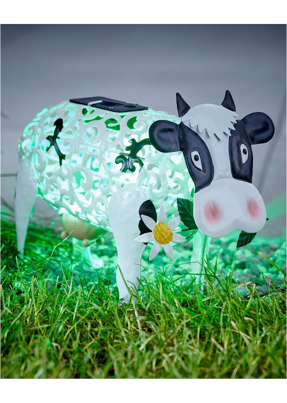 Διακοσμητικό ηλιακό φωτιστικό αγελάδα-bpc living