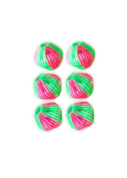 Μπάλες - συλλέκτες για χνούδια πλυντηρίου ρούχων 6 τεμ. πράσινο / ροζ 4 εκ. 7027100-Wenko