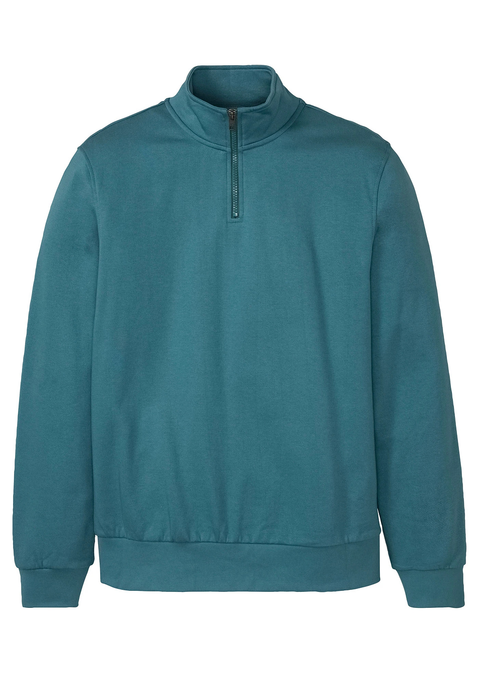 Φούτερ με φερμουάρ-Πετρόλ-bpc bonprix collection