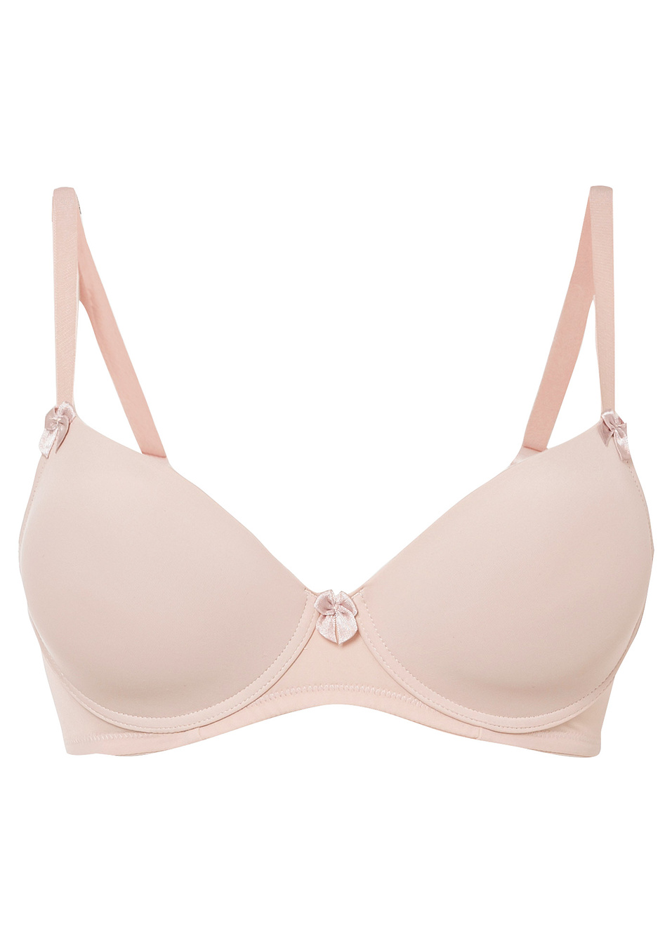 Σουτιέν push-up-Μπεζ σβησμένο-