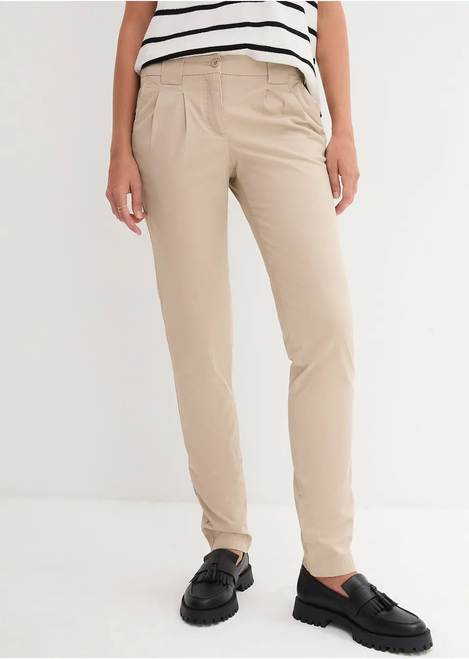 Ελαστικό παντελόνι chino-bpc bonprix collection