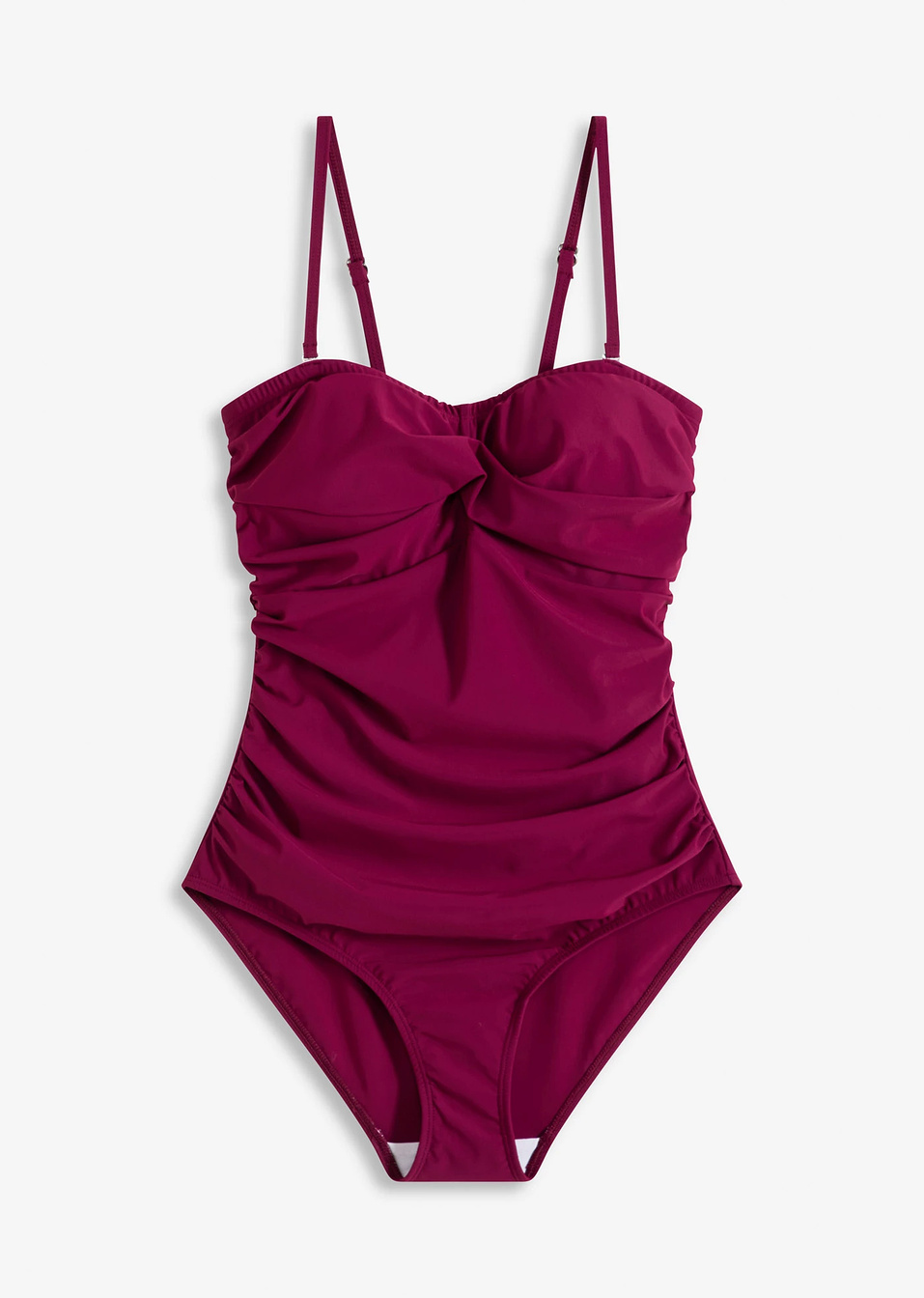 Цял бански бандо със среден оформящ ефект-Горски плод-BODYFLIRT