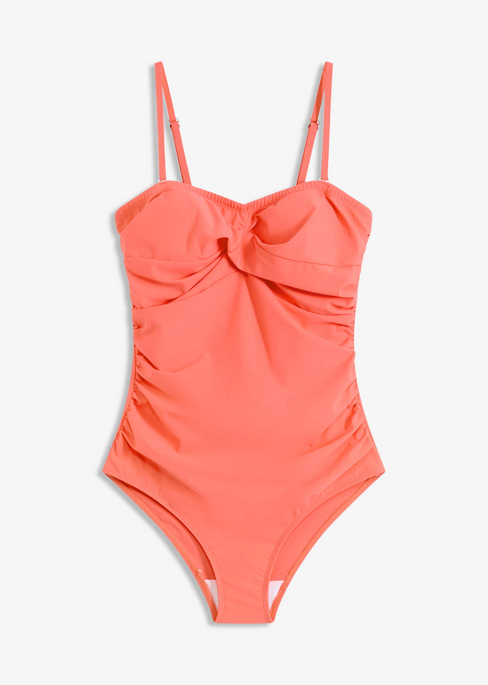 Ολόσωμο μαγιό που σμιλεύει-Κοραλλί-BODYFLIRT