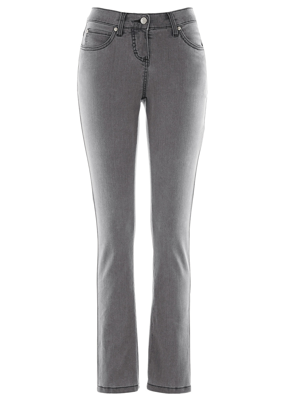 Ελαστικό τζιν "Megastretch"-Γκρι denim-