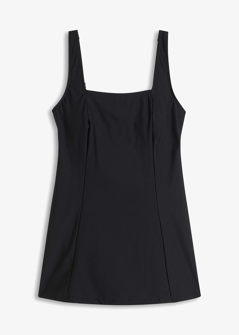 Бански тип рокля с лек оформящ ефект-Черно-bpc selection bonprix collection