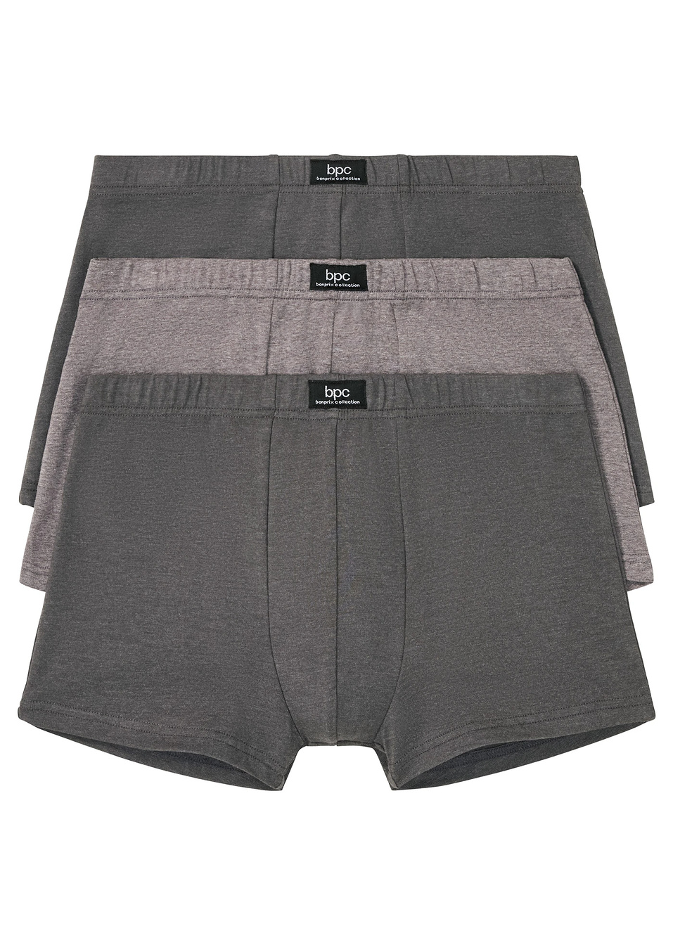 Μποξεράκι (συσκευασία των 3)-Ανθρακί μελανζέ + Γκρι μελανζέ-