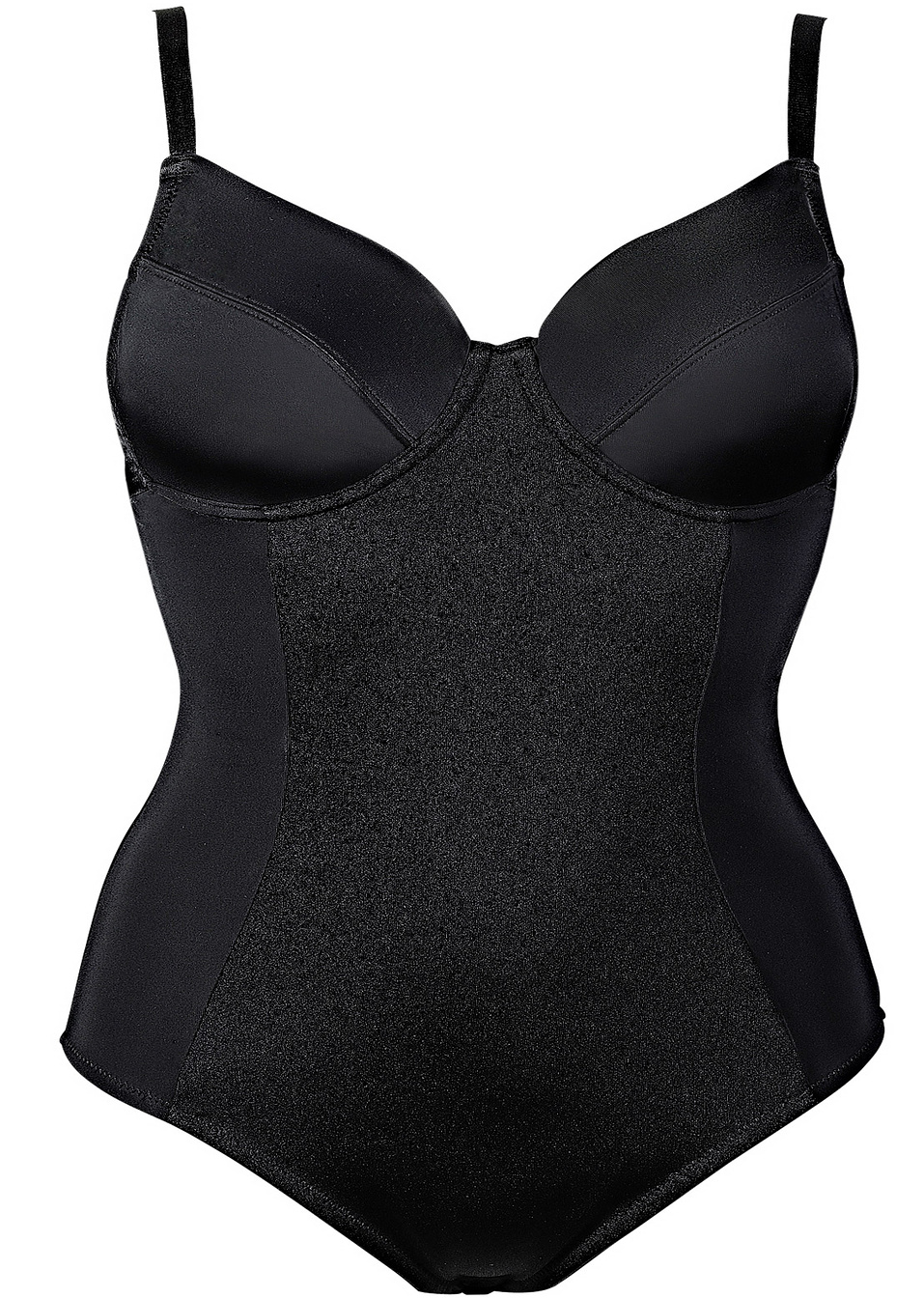 Κορμάκι που σμιλεύει-Μαύρο-bpc bonprix collection - Nice Size