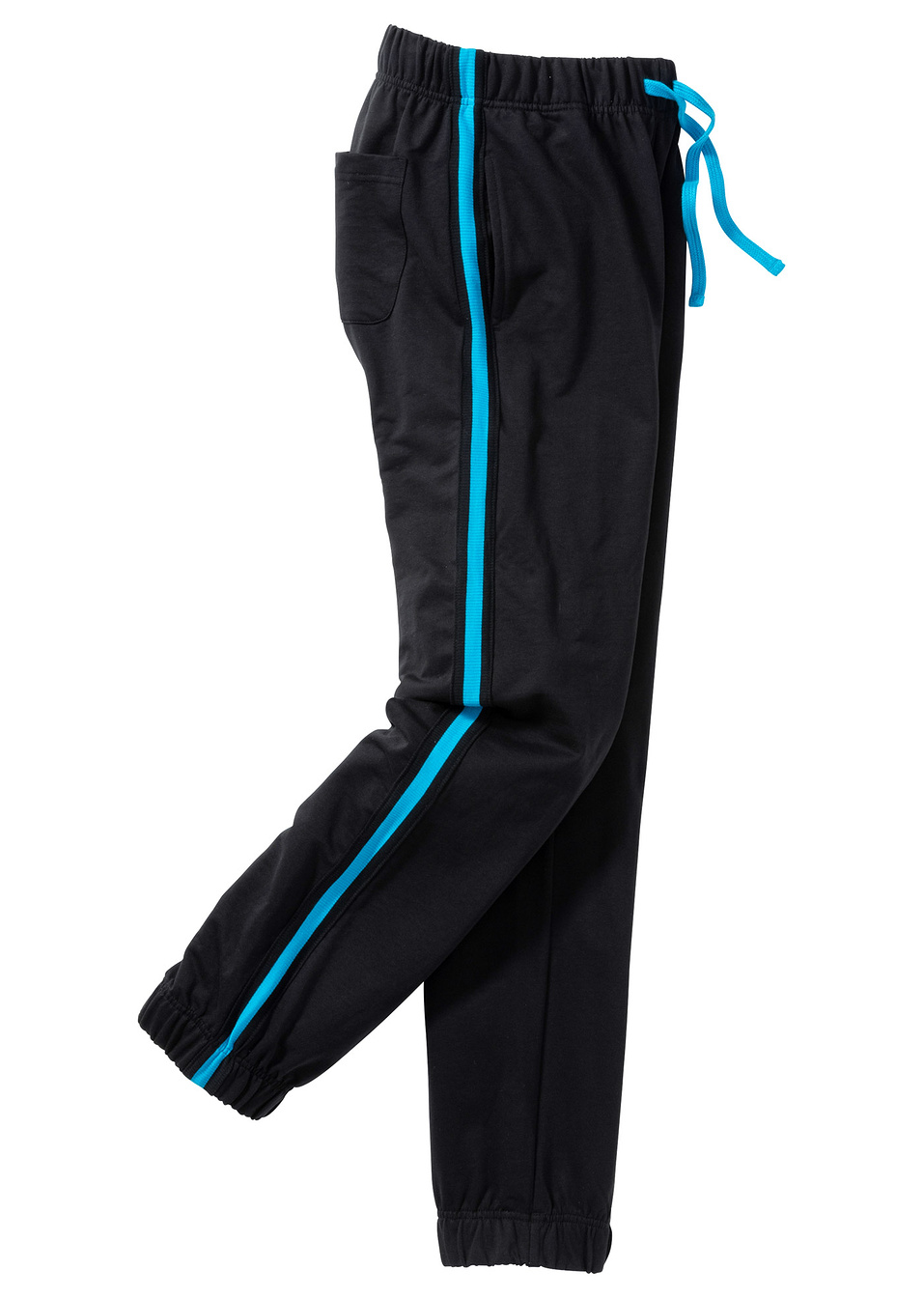 Παντελόνι φούτερ regular fit-Μαύρο-bpc bonprix collection