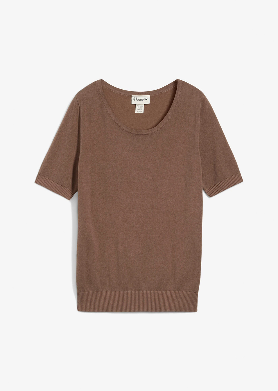 Πουλόβερ-Καφέ του πηλού-bpc selection bonprix collection