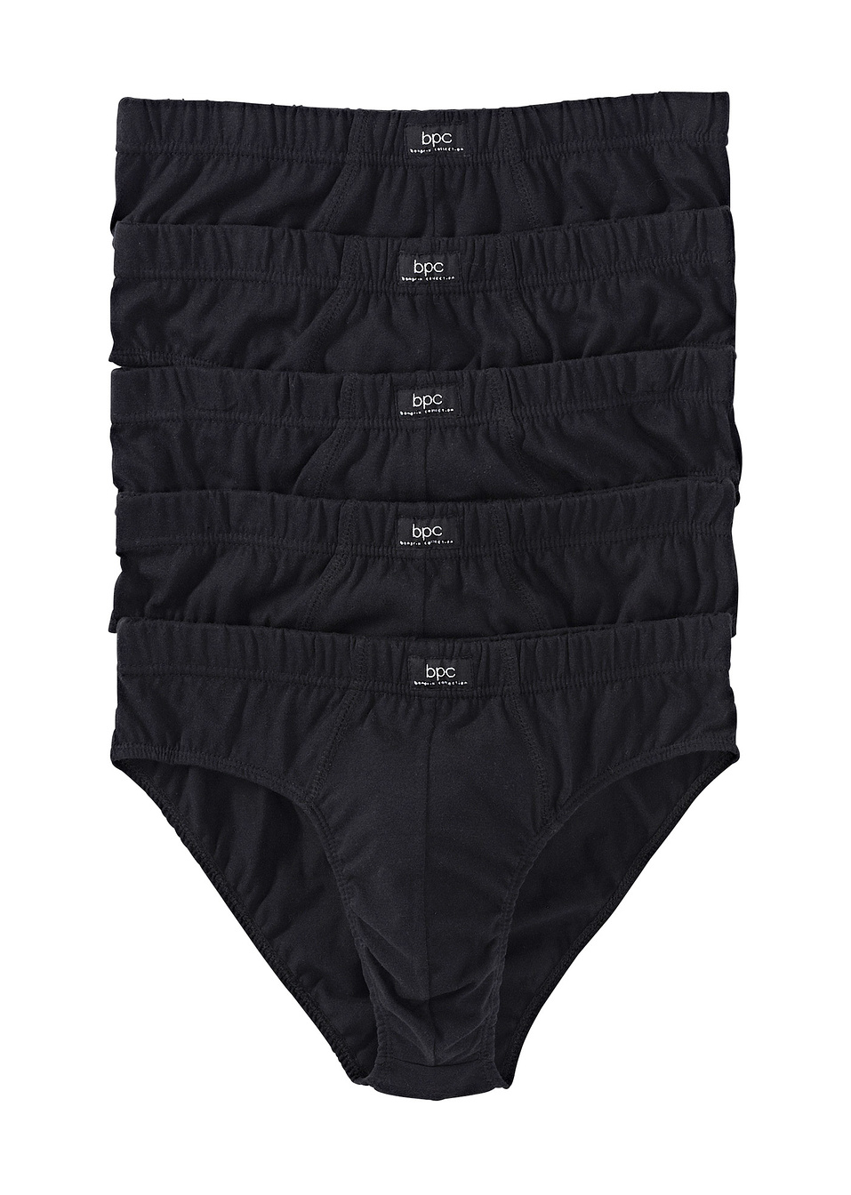 Слипове (опаковка с 5 бр.)-Черно-bpc bonprix collection