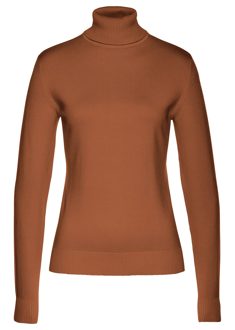 Πουλόβερ-Καφέ κοκκινωπό-bpc selection bonprix collection