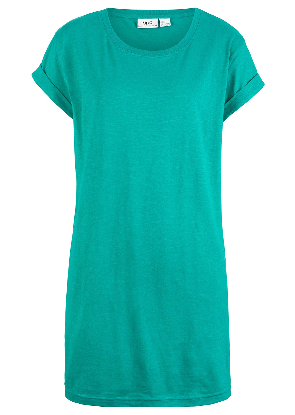 Блуза с къс ръкав бокси-Изумрудено зелено-bpc bonprix collection