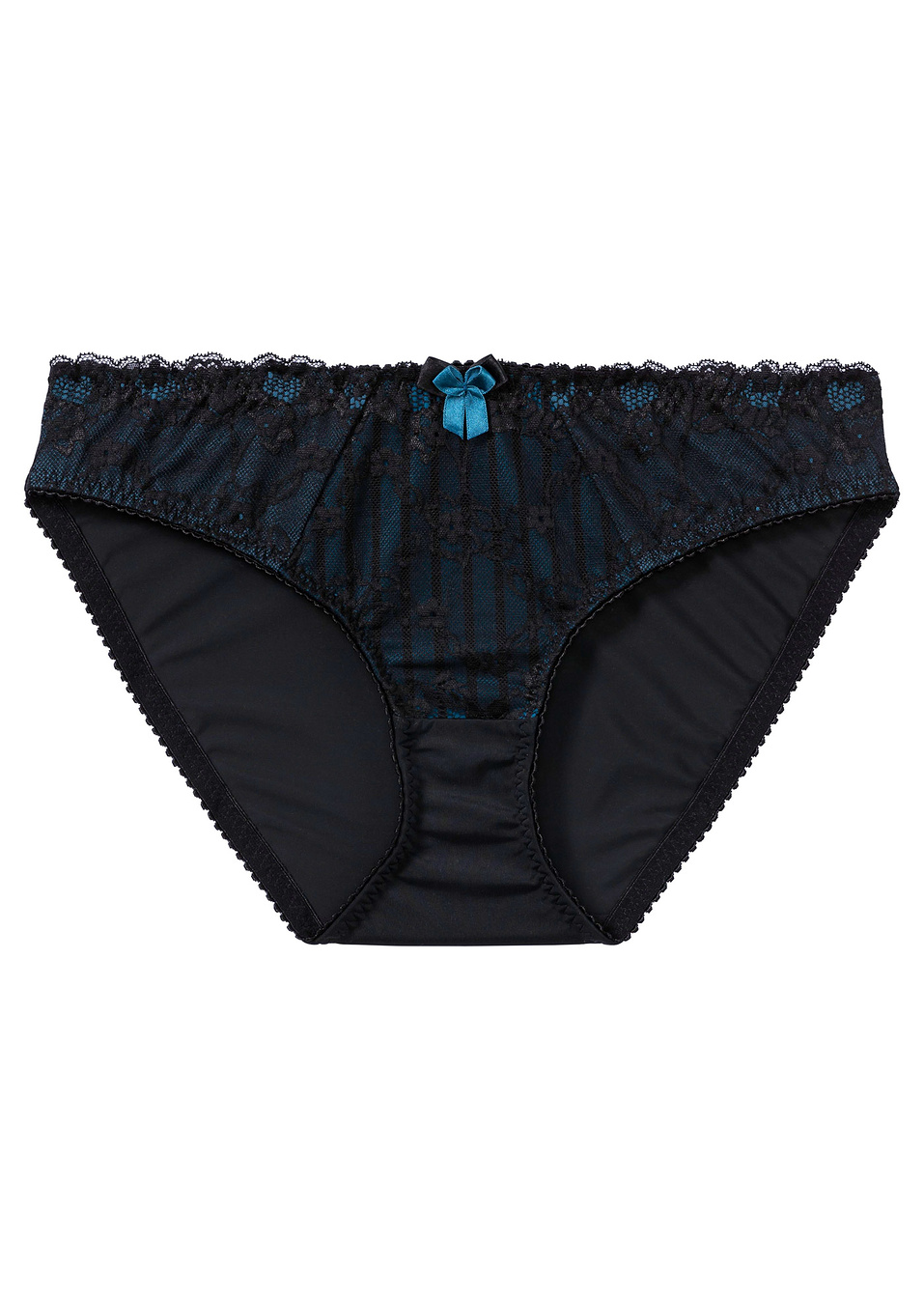 Бикини-Черно/Петролено тъмно-bpc selection bonprix collection