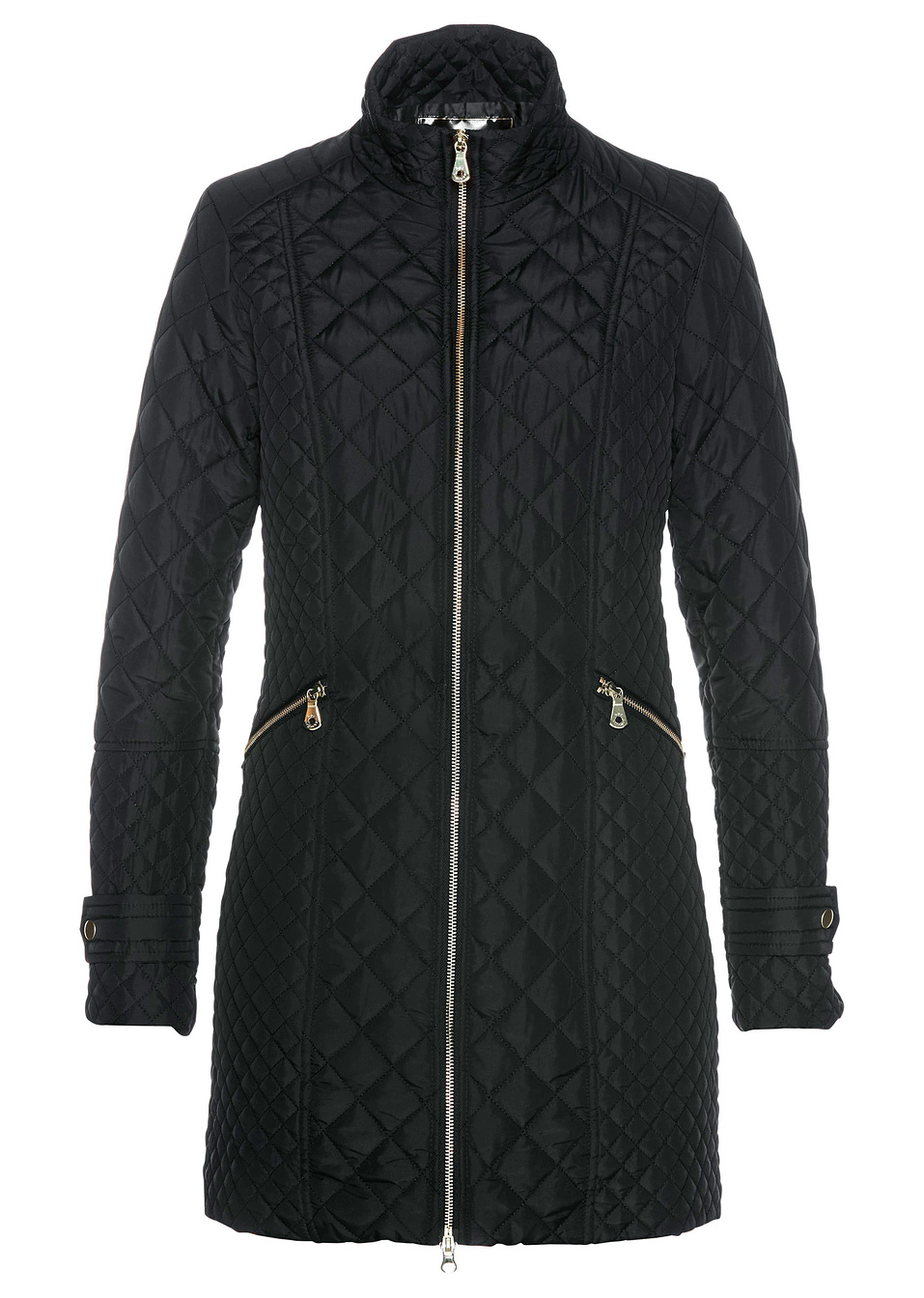 Ватирано яке-Черно-bpc selection bonprix collection