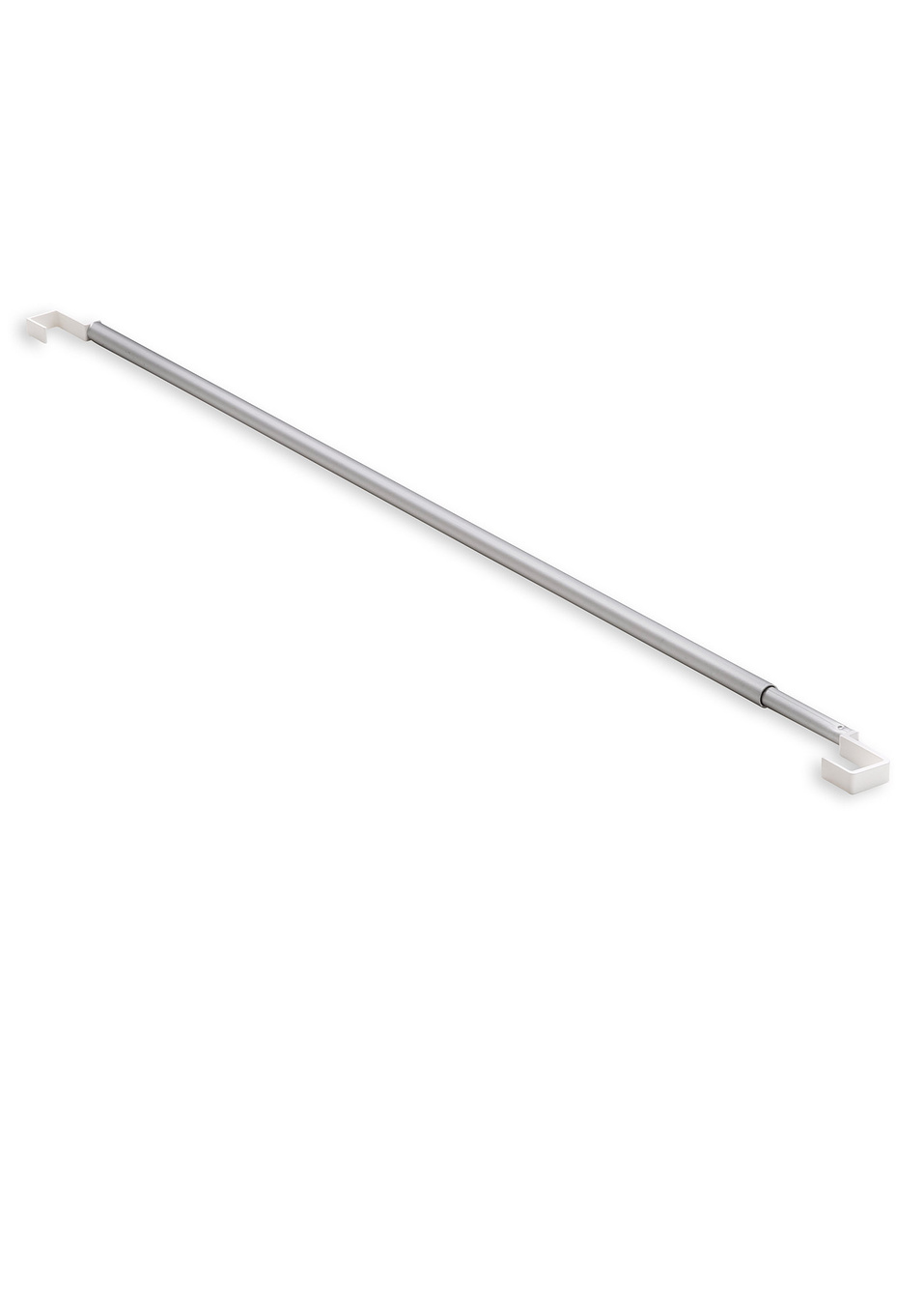 Разтегателен корниз (опаковка с 1 бр.)-Бяло/Сребристо-bpc living bonprix collection