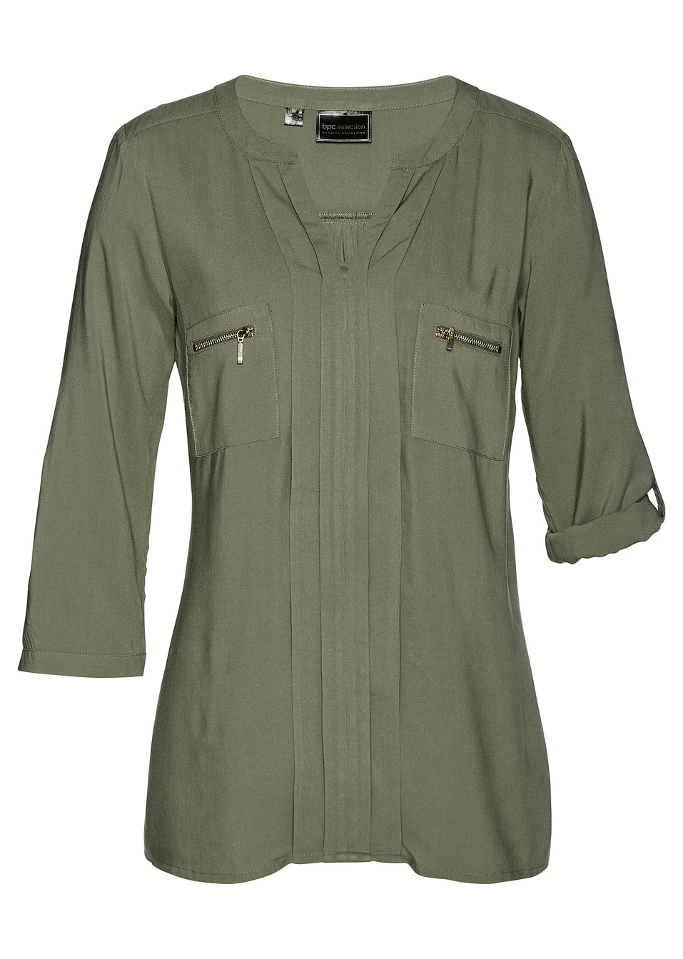 Блуза-Масленозелено-bpc selection bonprix collection