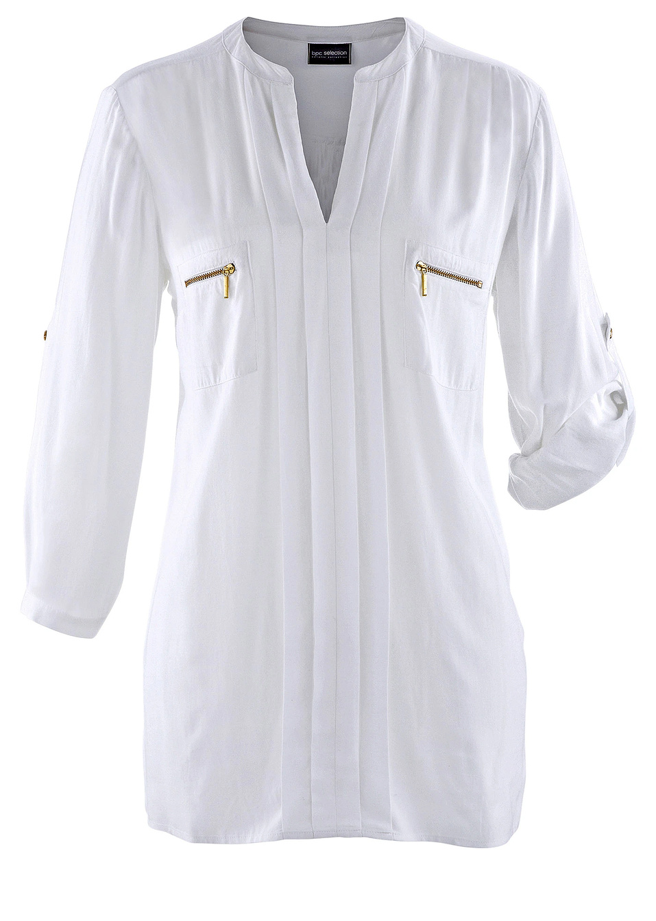 Блуза-Бяло-bpc selection bonprix collection
