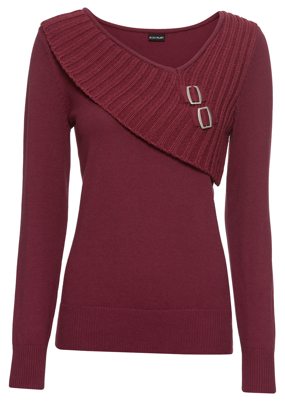 Πουλόβερ-Μπορντό-BODYFLIRT