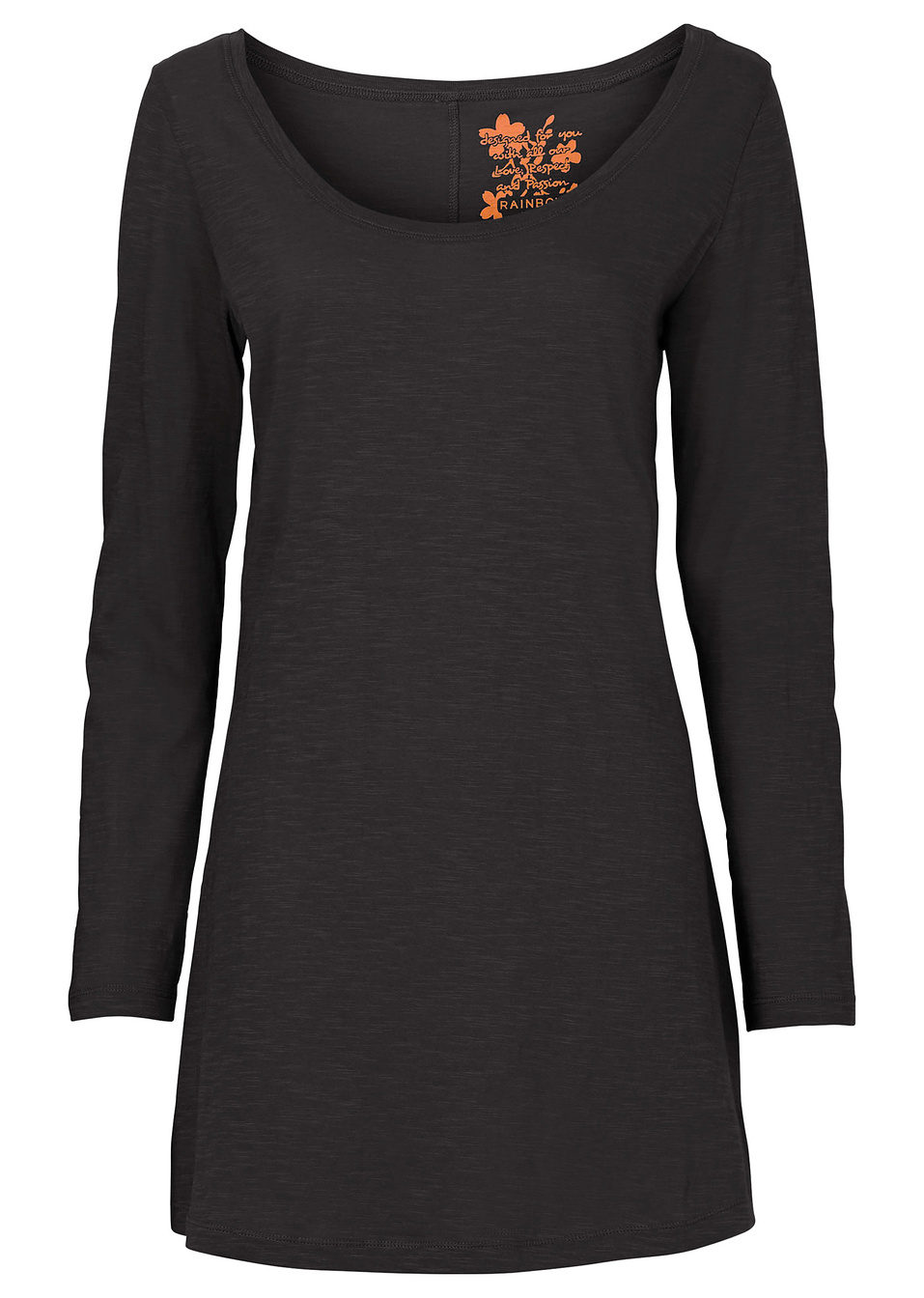 Μακρυμάνικη μπλούζα-Μαύρο-RAINBOW