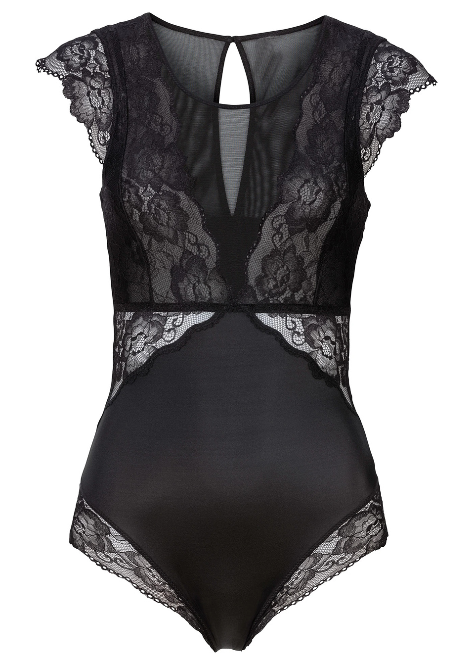 Боди-Черно-bpc selection bonprix collection