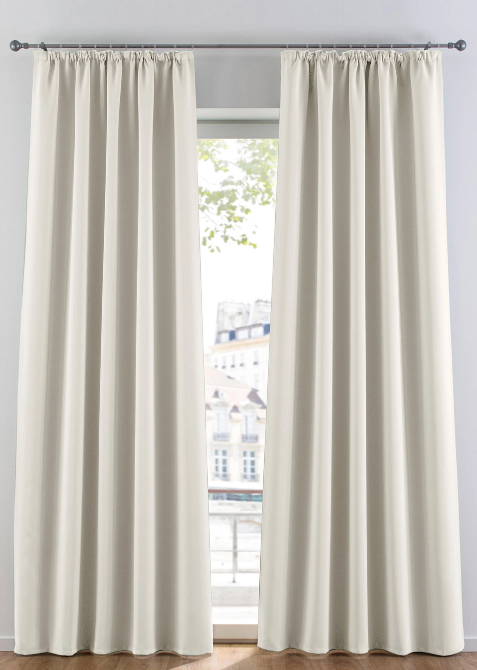 Κουρτίνα συσκότισης (μονή συσκευασία)-Μπεζ-bpc living bonprix collection