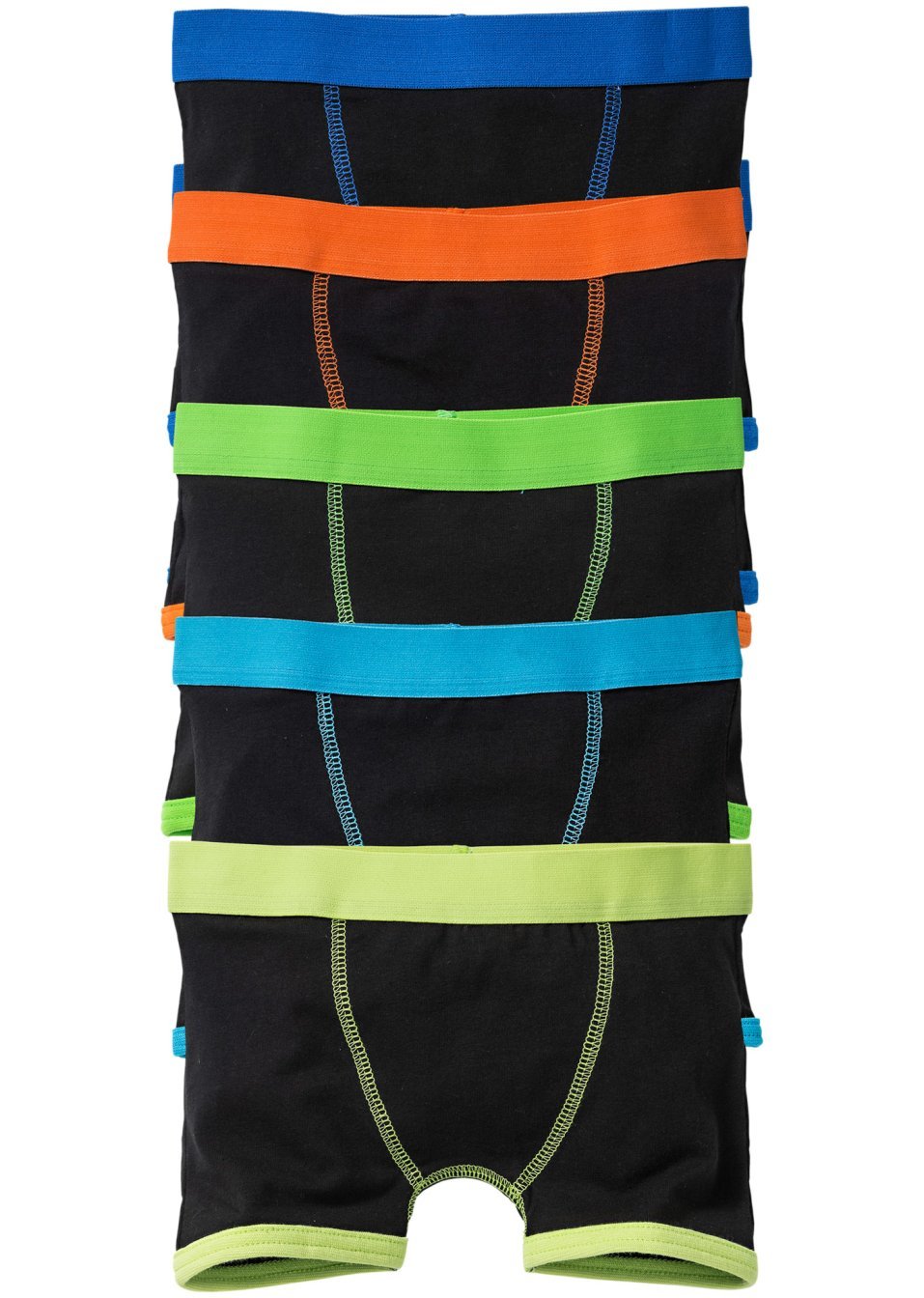 Μποξεράκι (συσκευασία των 5)-Μαύρο/Χρωματικός συνδυασμός-bpc bonprix collection