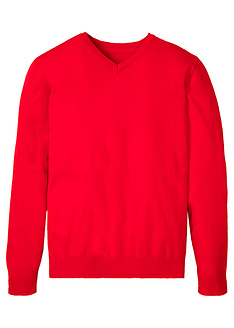pulover-s-v-obrazno-dekolte-regular-fit-bpc selection bonprix collection
