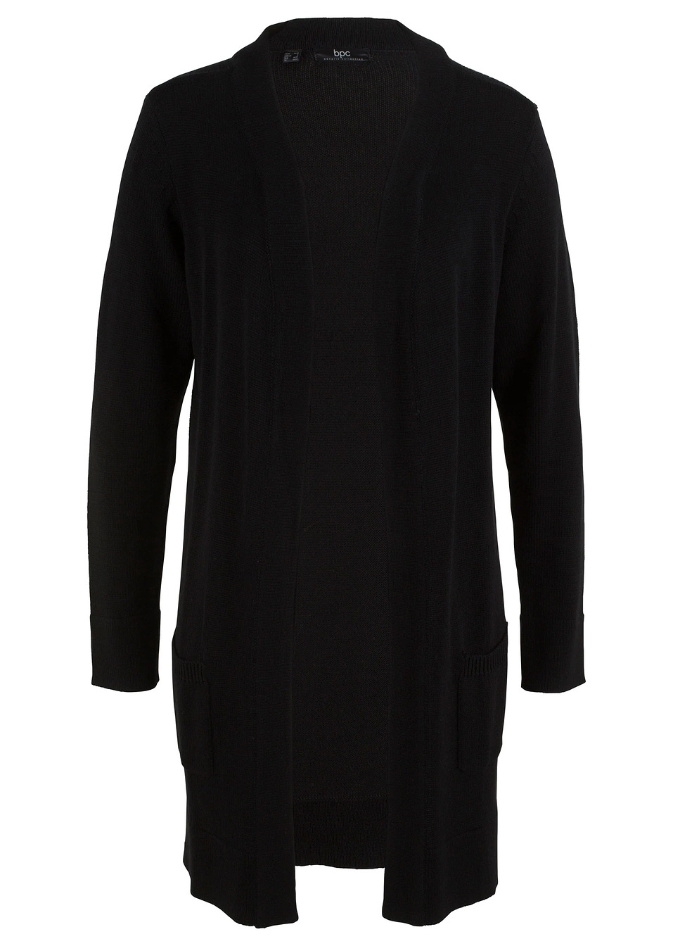 Μακριά ζακέτα-Μαύρο-bpc bonprix collection
