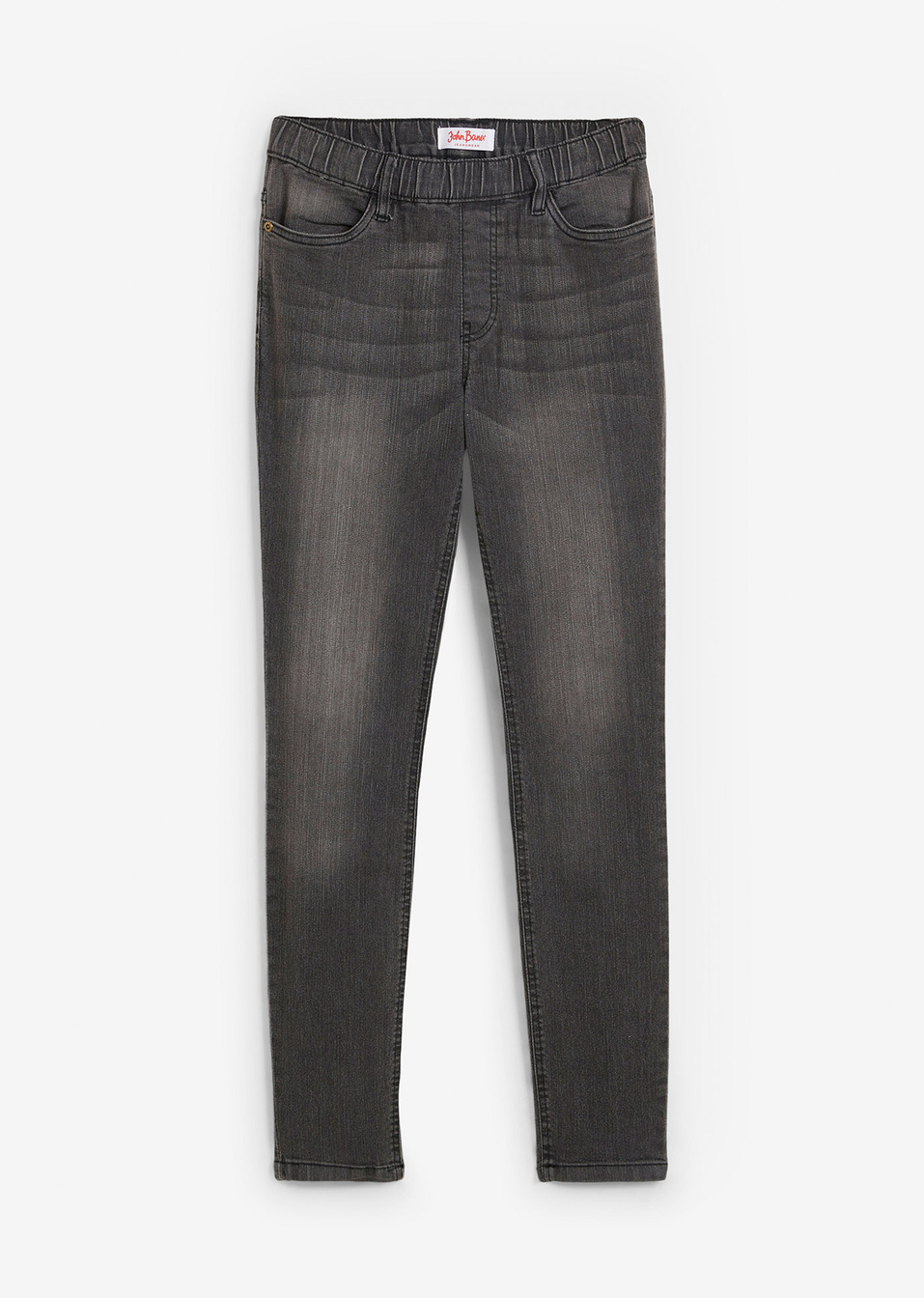 Ελαστικό τζιν κολάν-Μαύρο used-John Baner JEANSWEAR