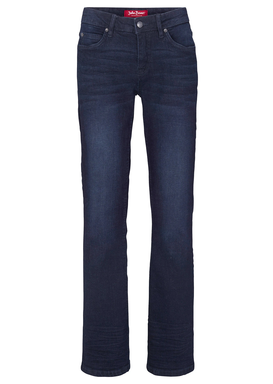 Ελαστικό τζιν BOOTCUT-Μπλε σκούρο used-John Baner JEANSWEAR