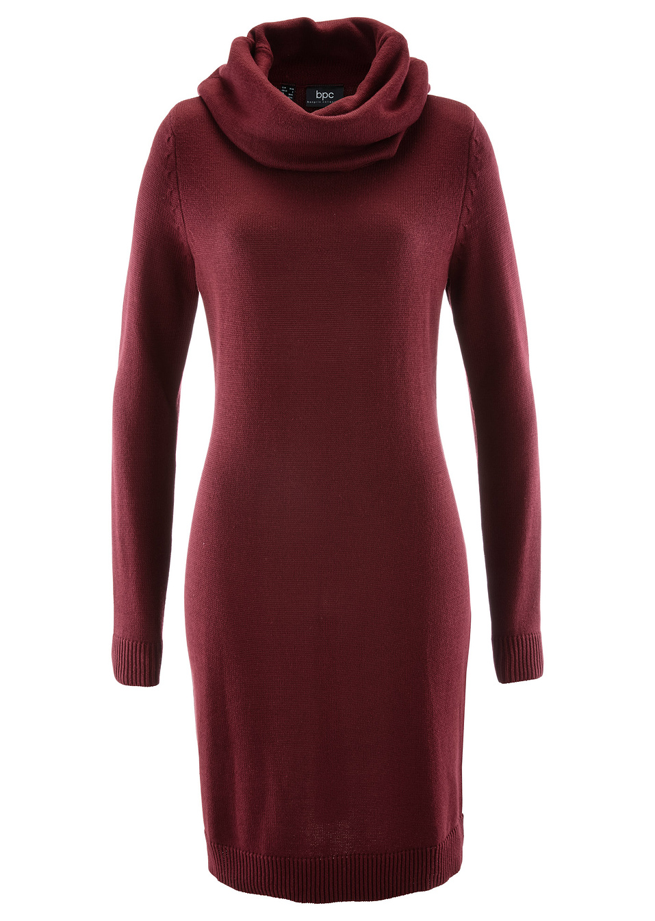 Плетена рокля-Кленово червено-bpc bonprix collection