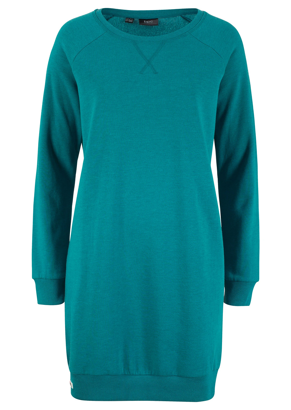 Φόρεμα φούτερ-Τιρκουάζ-bpc bonprix collection
