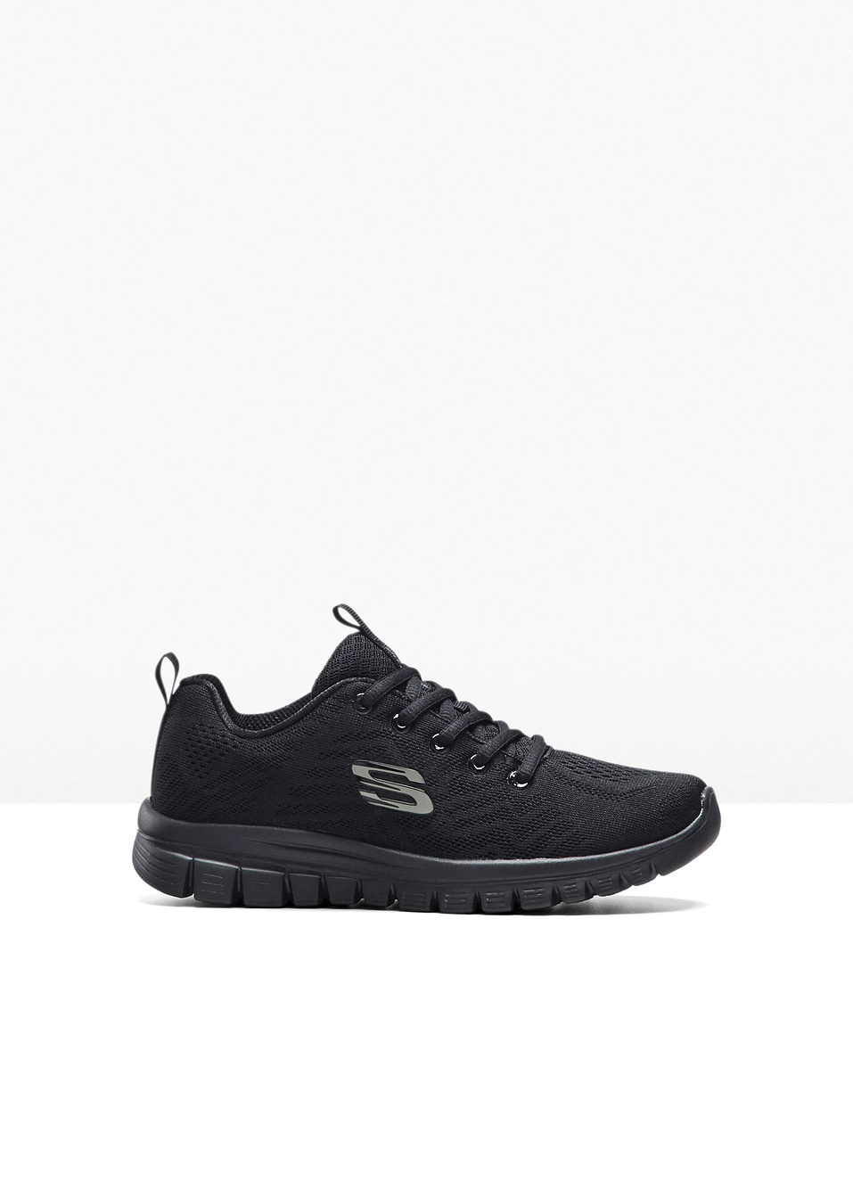 Sneakers Skechers με memory foam-Μαύρο-Skechers