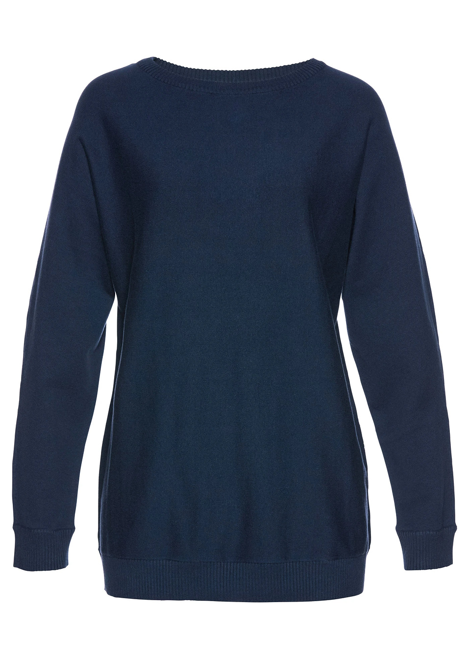 Πουλόβερ με μανίκια ζαπονέ-Μπλε σκούρο-bpc selection bonprix collection