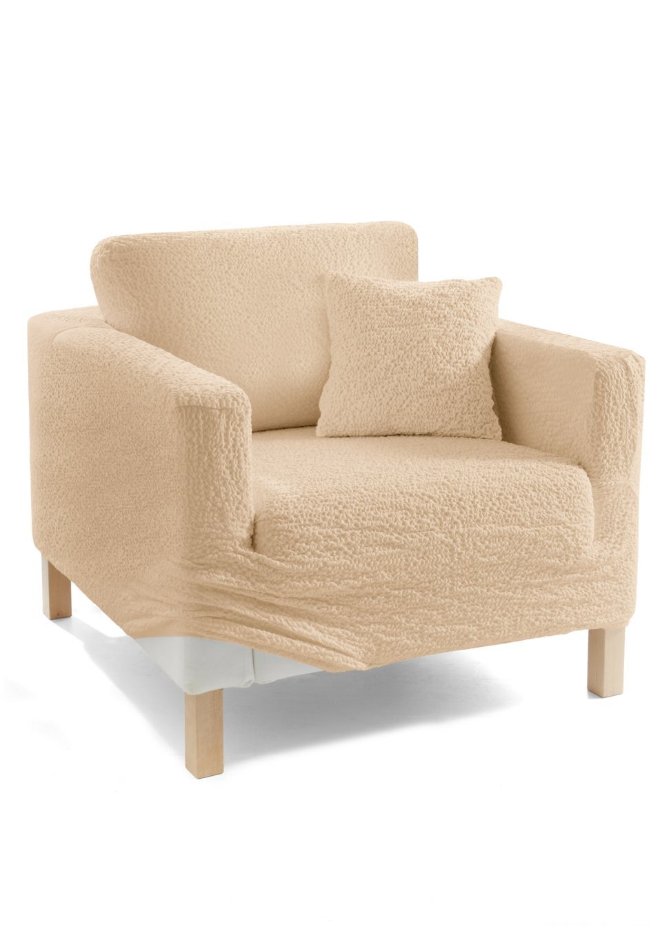 Еластичен калъф "Crincle"-Карамел-