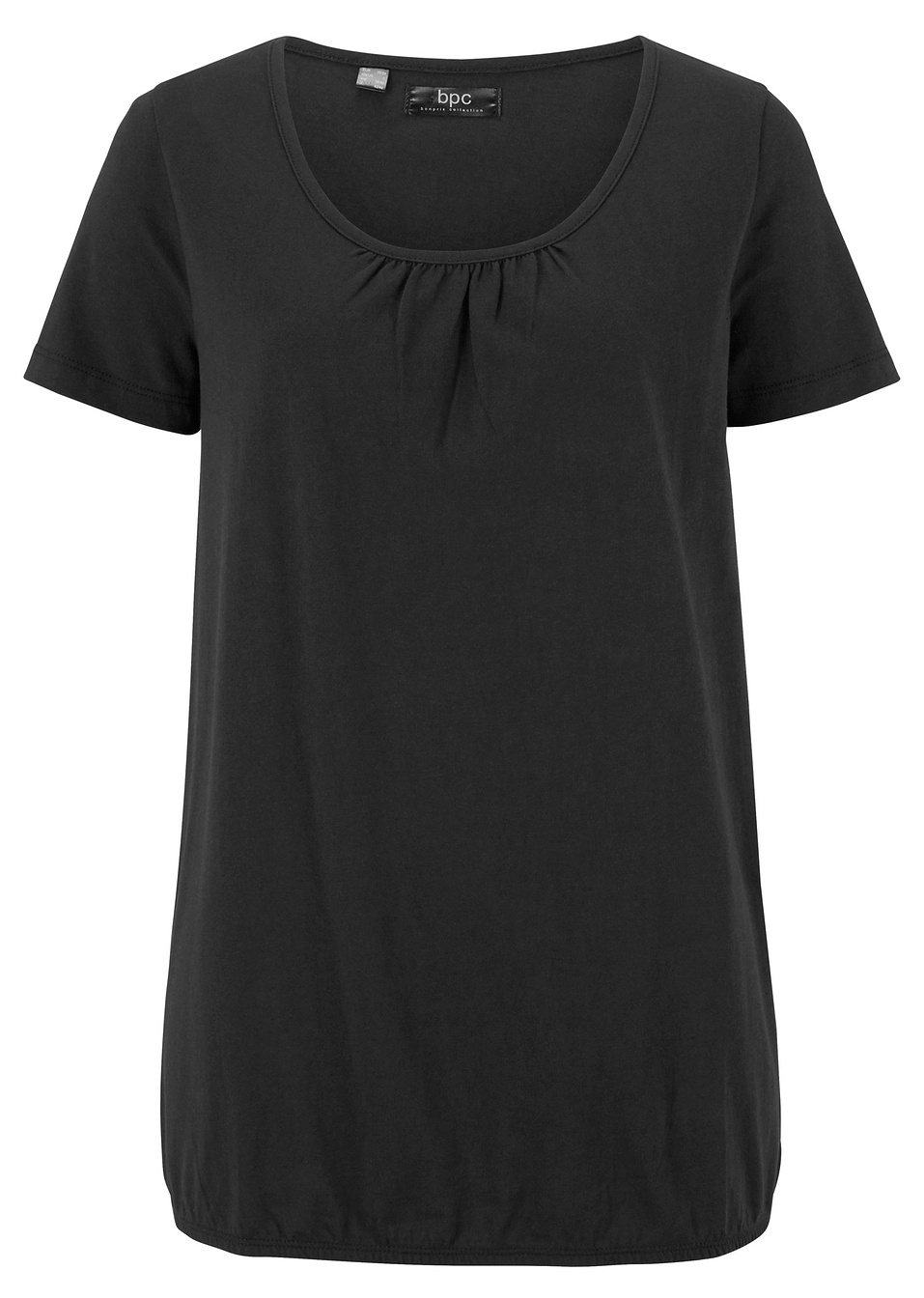 Κοντομάνικη μπλούζα-Μαύρο-bpc bonprix collection