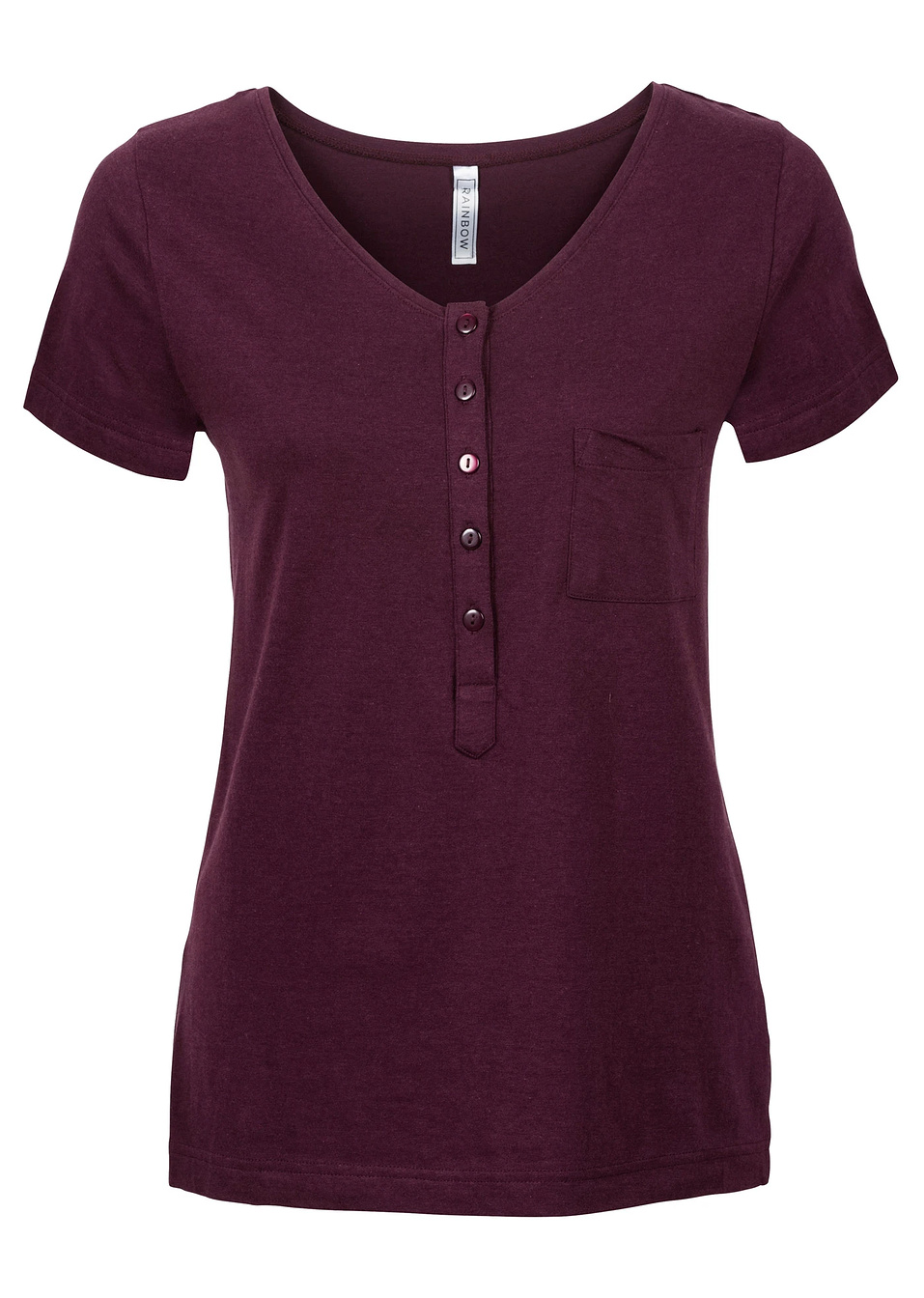 Блуза-Бордо-