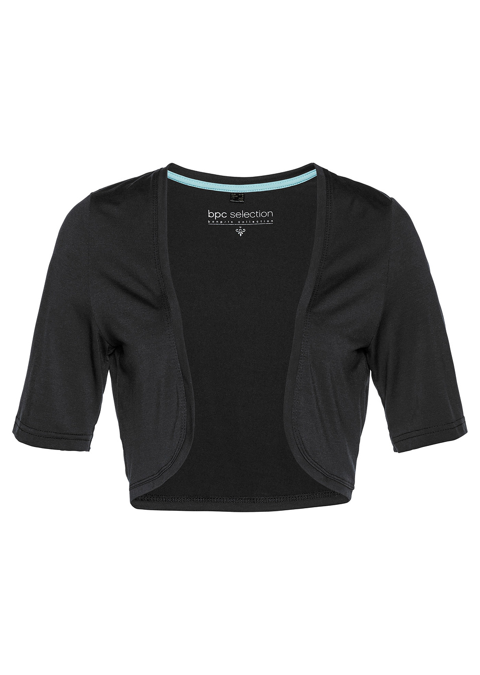 Μπολερό ζέρσεϊ-Μαύρο-bpc selection bonprix collection
