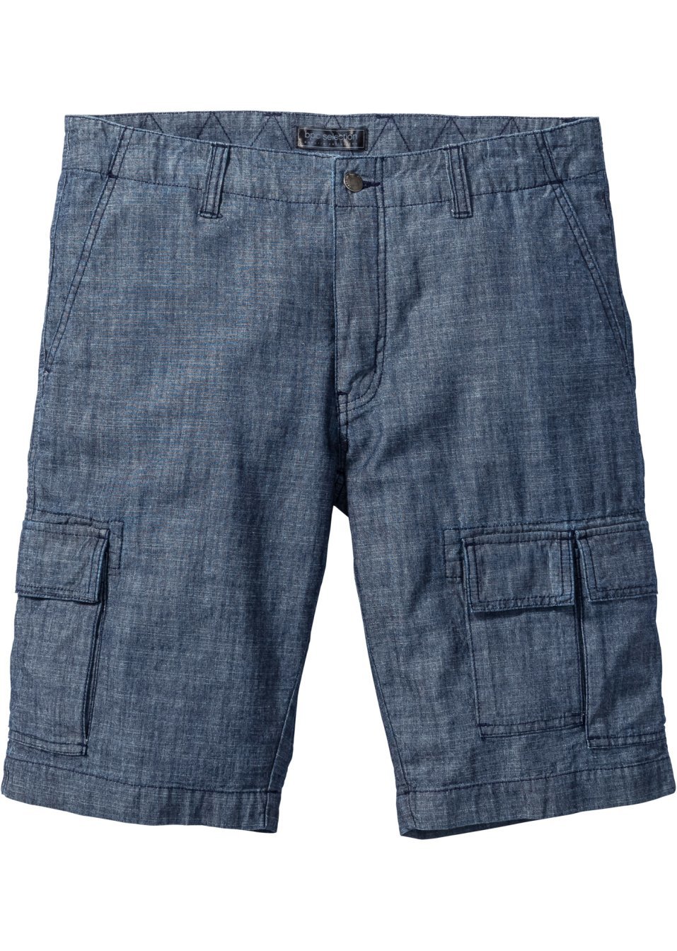 Бермуди карго loose fit-Синьо тъмно-bpc selection bonprix collection