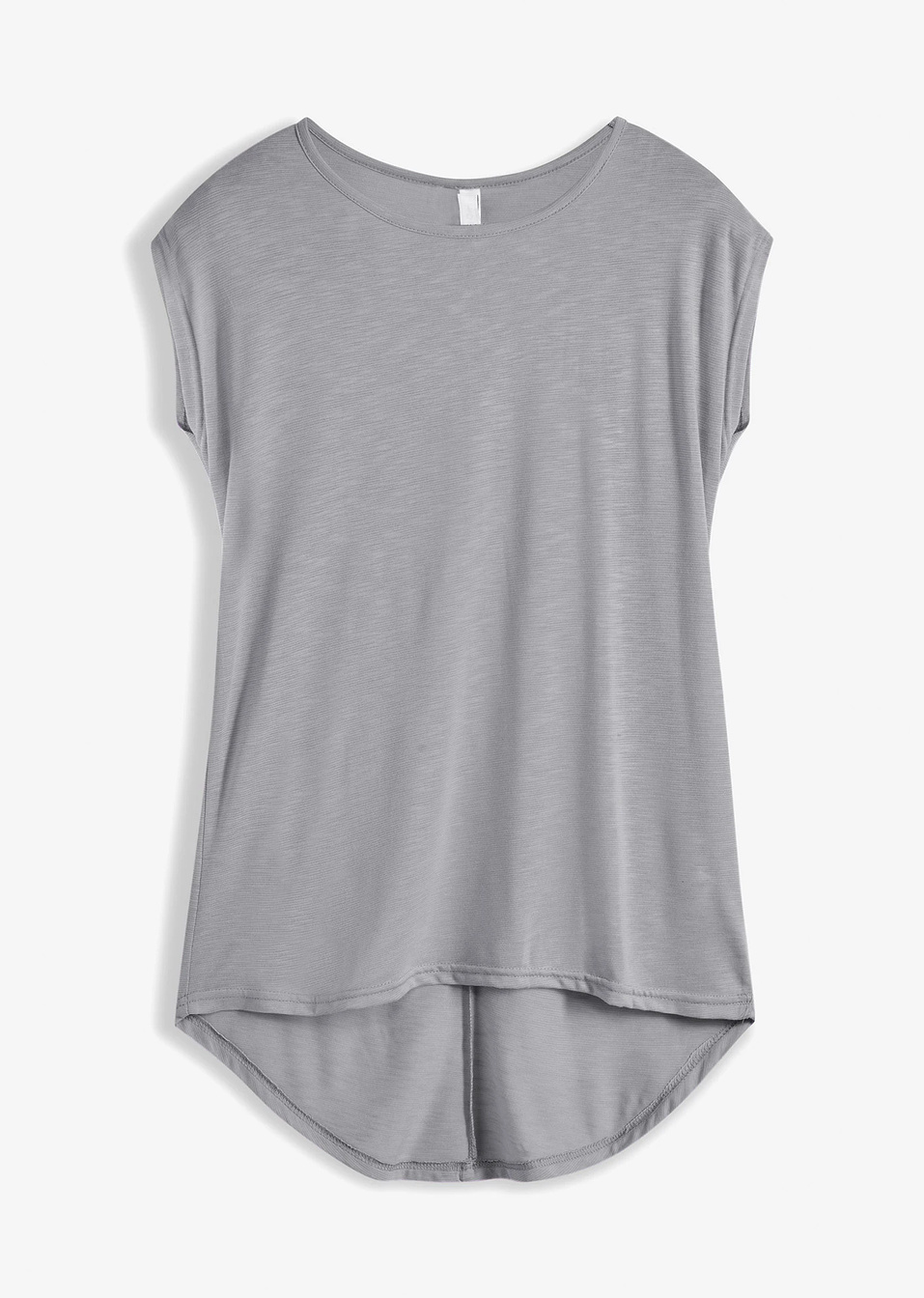 Κοντομάνικη μπλούζα-Γκρι εμπριμέ-RAINBOW