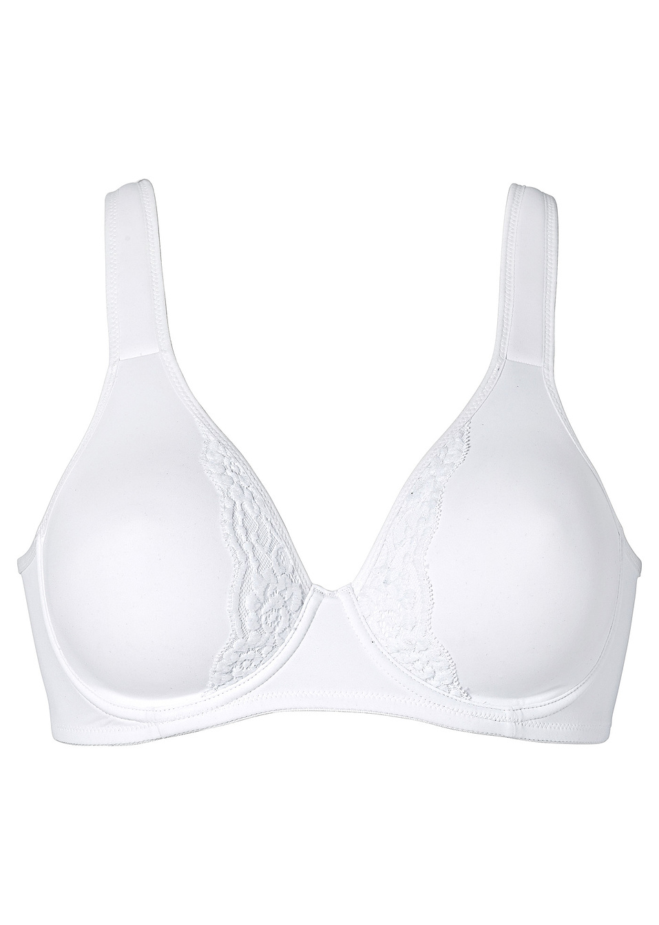 Σουτιέν με μπανέλα-Λευκό-bpc selection bonprix collection