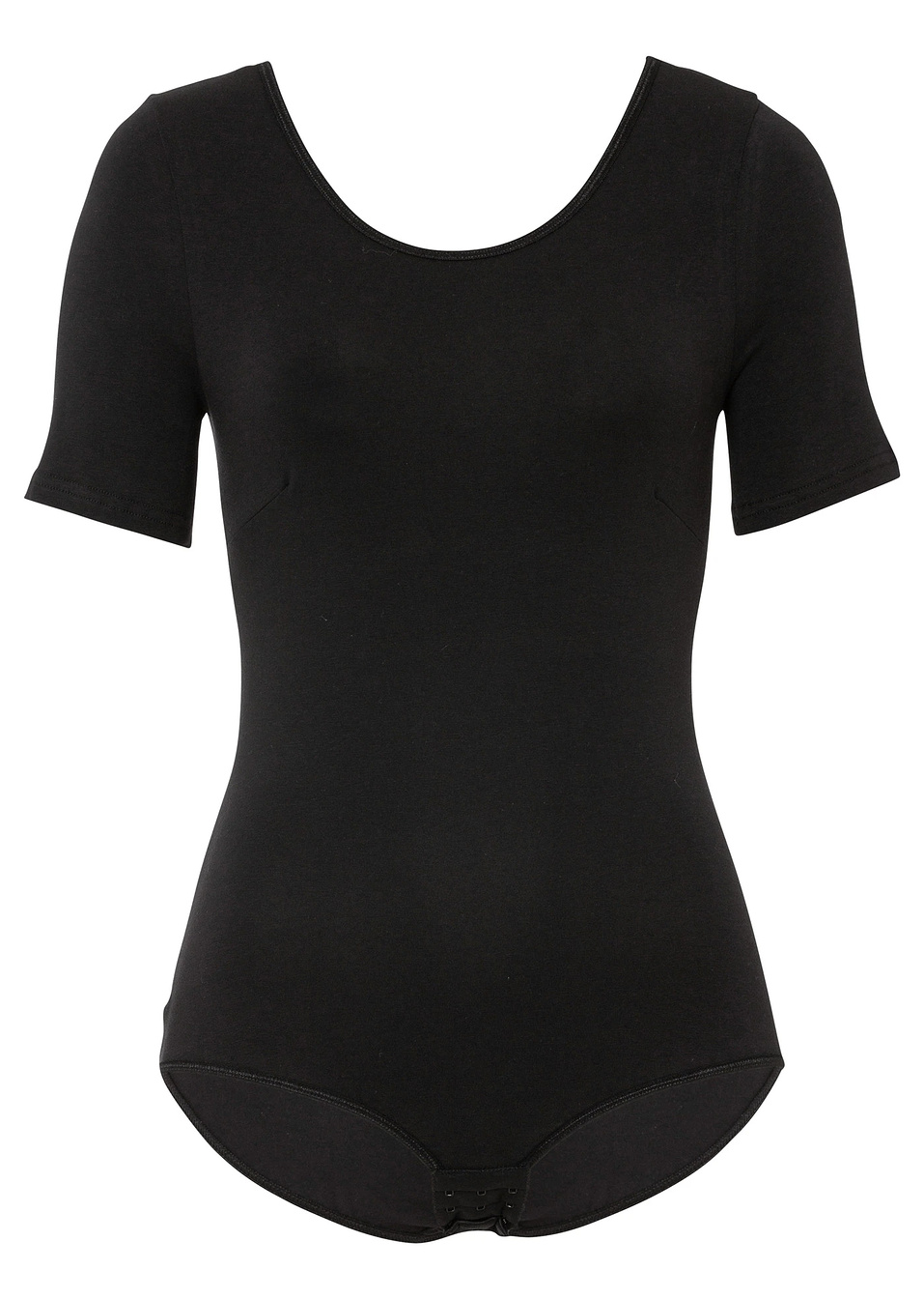 Κορμάκι με μανίκια μεσαίου μήκους-Μαύρο-bpc bonprix collection