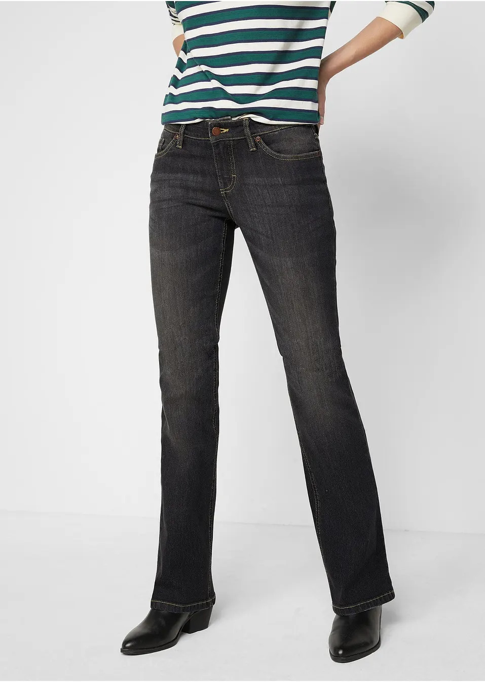 Ελαστικό τζιν comfort bootcut-John Baner JEANSWEAR