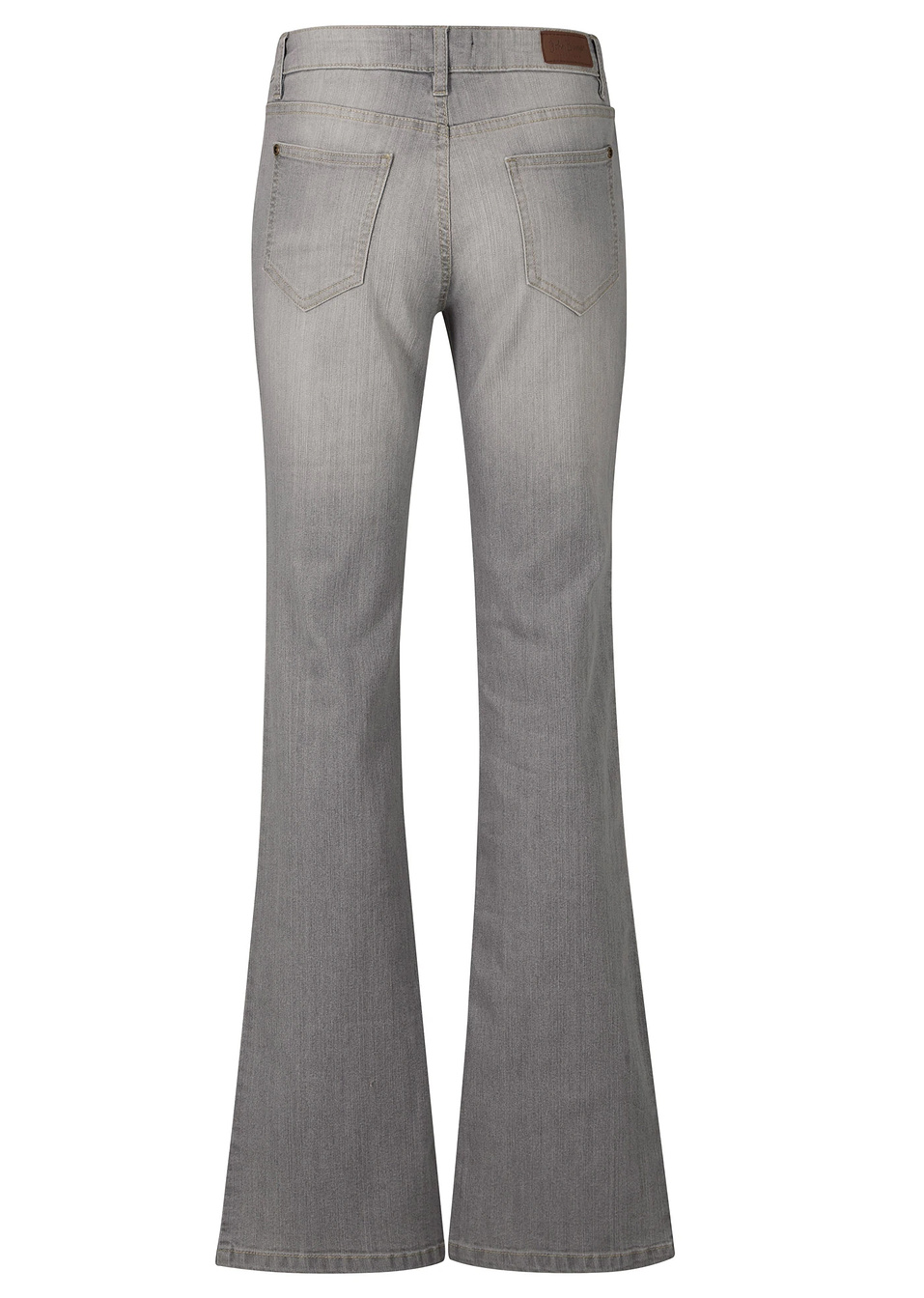 Ελαστικό τζιν comfort bootcut-Γκρι ανοιχτό used-John Baner JEANSWEAR